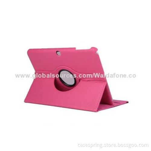 Leather Case for Samsung T530/T531, 360° Rotation, Perfect Audiovisual